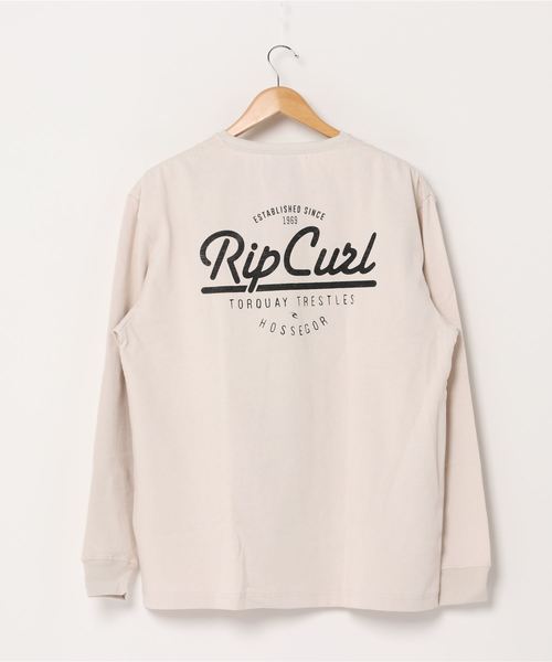 rip curl(リップカール)の「【RIP CURL リップカール】バックプリントTシャツ / 長袖 / ユニセックス(Tシャツ/カットソー・メンズ・ブラック/ベージュ/オフホワイト・MEDIUM/LARGE)」の8枚目の写真