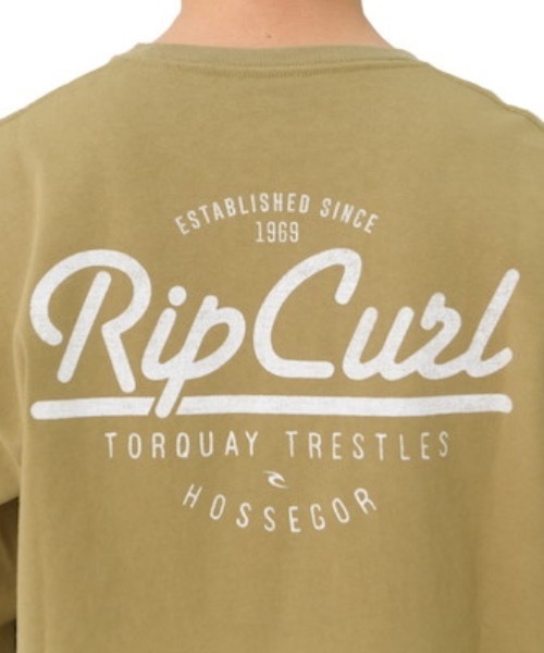rip curl(リップカール)の「【RIP CURL リップカール】バックプリントTシャツ / 長袖 / ユニセックス(Tシャツ/カットソー・メンズ・ブラック/ベージュ/オフホワイト・MEDIUM/LARGE)」の15枚目の写真
