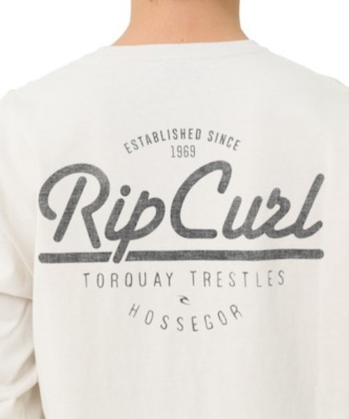 rip curl(リップカール)の「【RIP CURL リップカール】バックプリントTシャツ / 長袖 / ユニセックス(Tシャツ/カットソー・メンズ・ブラック/ベージュ/オフホワイト・MEDIUM/LARGE)」の5枚目の写真