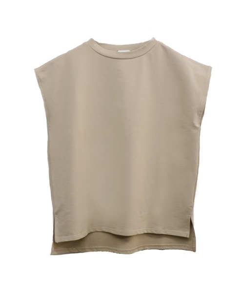 &g'aime(アンジェム)の「【&g'aime】フレンチスリーブハイネックトップス(Tシャツ/カットソー・レディース・ホワイト/ブラック/ベージュ/ブラウン・FREE)」の16枚目の写真