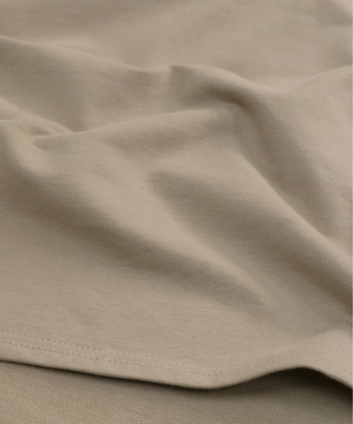 &g'aime(アンジェム)の「【&g'aime】フレンチスリーブハイネックトップス(Tシャツ/カットソー・レディース・ホワイト/ブラック/ベージュ/ブラウン・FREE)」の7枚目の写真