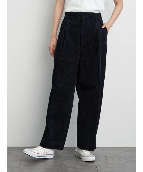 AMERICAN HOLIC（アメリカンホリック）の「親子コールワイドパンツ　〇＊（その他パンツ・レディース・アイボリー/ベージュ/ブラウン/ネイビー・SMALL/MEDIUM/LARGE）」の22枚目の写真