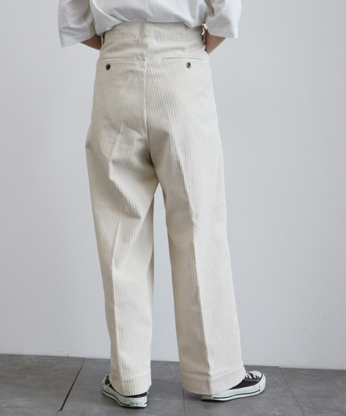 AMERICAN HOLIC（アメリカンホリック）の「親子コールワイドパンツ　〇＊（その他パンツ・レディース・アイボリー/ベージュ/ブラウン/ネイビー・SMALL/MEDIUM/LARGE）」の9枚目の写真