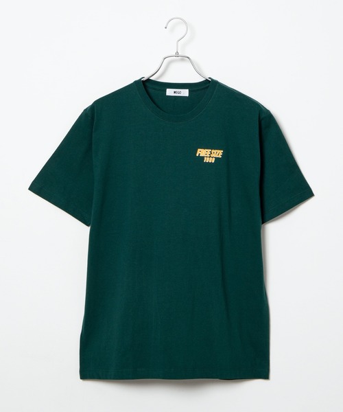 WEGO（ウィゴー）の「WEGO/FREESIZEバックプリントTシャツ（Tシャツ/カットソー・レディース・ホワイト/ダークグリーン・LARGE/MEDIUM/SMALL）」の7枚目の写真