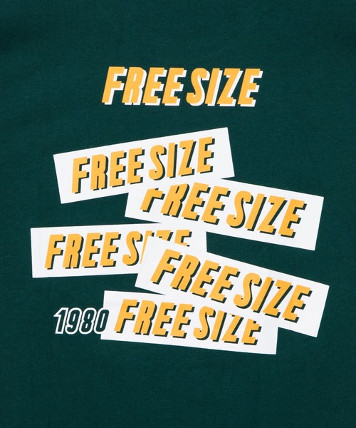 WEGO（ウィゴー）の「WEGO/FREESIZEバックプリントTシャツ（Tシャツ/カットソー・レディース・ホワイト/ダークグリーン・LARGE/MEDIUM/SMALL）」の5枚目の写真