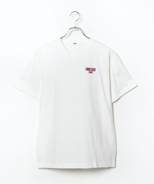 WEGO（ウィゴー）の「WEGO/FREESIZEバックプリントTシャツ（Tシャツ/カットソー・レディース・ホワイト/ダークグリーン・LARGE/MEDIUM/SMALL）」の9枚目の写真