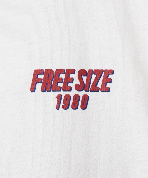 WEGO（ウィゴー）の「WEGO/FREESIZEバックプリントTシャツ（Tシャツ/カットソー・レディース・ホワイト/ダークグリーン・LARGE/MEDIUM/SMALL）」の3枚目の写真