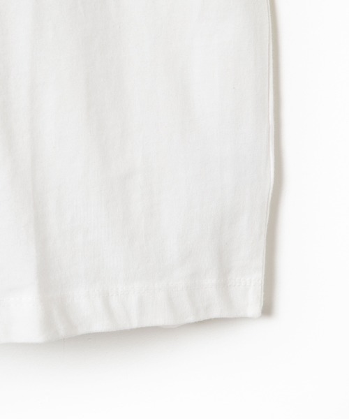 WEGO（ウィゴー）の「WEGO/FREESIZEバックプリントTシャツ（Tシャツ/カットソー・レディース・ホワイト/ダークグリーン・LARGE/MEDIUM/SMALL）」の8枚目の写真