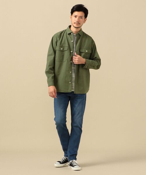 SHIPS（シップス）の「SC:【膝抜けしにくい】5ポケット スキニー デニム（デニムパンツ・メンズ・ライトブルー/ロイヤルブルー・SMALL/MEDIUM/LARGE/X-LARGE）」の16枚目の写真