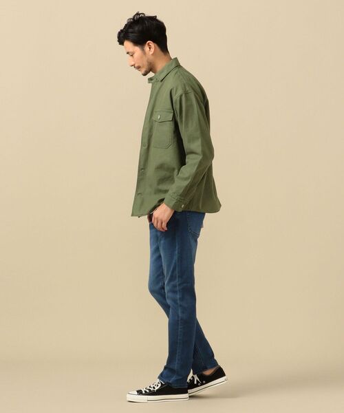 SHIPS（シップス）の「SC:【膝抜けしにくい】5ポケット スキニー デニム（デニムパンツ・メンズ・ライトブルー/ロイヤルブルー・SMALL/MEDIUM/LARGE/X-LARGE）」の15枚目の写真