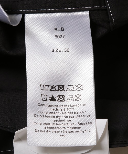 ADAM ET ROPE'（アダムエロペ）の「【GANNI】Cotton Poplin Blouse（シャツ/ブラウス・レディース・ブラック・1）」の6枚目の写真