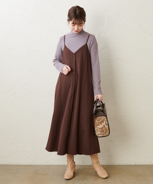 natural couture(ナチュラルクチュール)の「ほんのりシアーカットタートル(Tシャツ/カットソー・レディース・ブラック/ベージュ/グレー/アイボリー・FREE)」の17枚目の写真