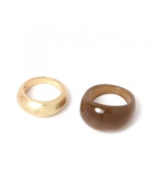 niko and... | メタルカラー2セットリング(リング)