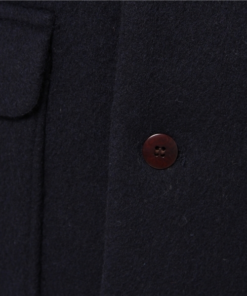 BEAMS BOY（ビームスボーイ）の「BEAMS BOY / WOOL ビーバーフードコート14FW （その他アウター・レディース・チャコールグレー/ベージュ/ネイビー・ONE SIZE）」の14枚目の写真