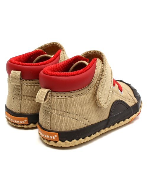 CONVERSE（コンバース）の「BABY CAMPING/ベビー キャンピング（スニーカー・キッズ・ベージュ/ネイビー・15cm/13.5㎝/14.5㎝/13cm/12.5cm/14cm/12cm）」の11枚目の写真
