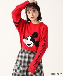 repipi armario（レピピ アルマリオ）の「クラシックミッキーデザインニット（ニット/セーター・キッズ）」