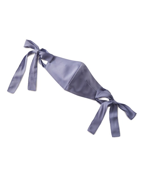 troisiemeCHACO（トロワズィエムチャコ）の「【トロワズィエムチャコ】リボンマスク（その他・レディース・ブラック/グレー系その他/クリーム/サックスブルー/ダークブラウン・FREE）」の10枚目の写真