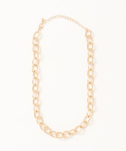 RASVOA（ラスボア）の「バブリーチェーンネックレス（ネックレス・レディース・ゴールド・FREE）」の5枚目の写真