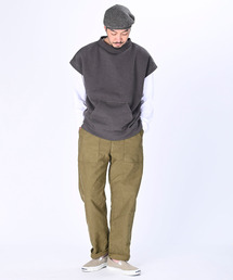 45R（フォーティファイブアール）の「ぷくぷく裏毛の908ベスト（ベスト