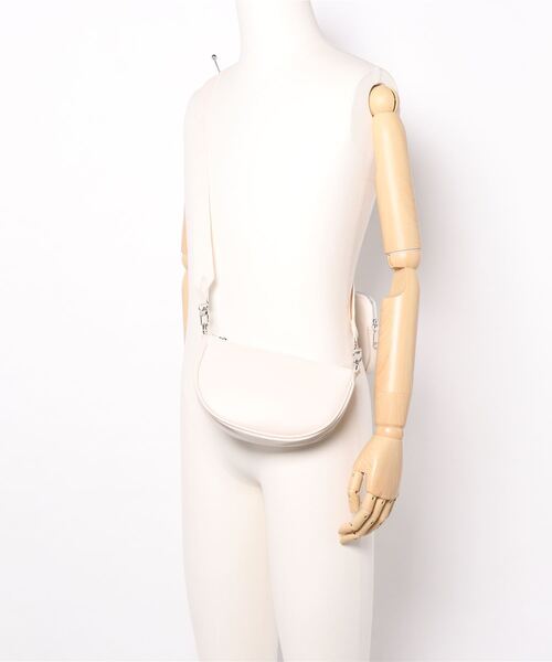 ACCOMMODE（アコモデ）の「ポーチつきボディバッグ（ボディバッグ/ウエストポーチ・レディース・パープル/ホワイト・FREE）」の8枚目の写真