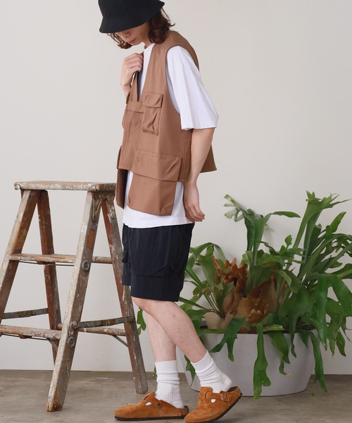 REMI RELIEF/レミレリーフ ポケッタブルベスト vest（ベスト）｜REMI