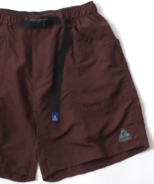 GERRY（ジェリー）の「GERRY/ジェリー 水陸両用 接触冷感 UVカット ナイロン ロゴ ワンポイント刺繍 無地 クライミング ガーデニング ベイカー ショートパンツ/ハーフパンツ/ショーツ/カラーパンツ/レディース メンズ（その他パンツ・メンズ・ブラック/ベージュ/パープル/ネイビー/ブルー/グリーン/エメラルド/マスタード/ブラック系その他/チャコール/サックスブルー/オリーブ/ブラウン系その他/ブルー系その他/オレンジ/ブラウン系その他2/グリーン系その他/グレー系その他/セージグリーン/モスグリーン/ライム/グレイッシュブルー/サーモンピンク/グレイッシュベージュ/ブラウン/ピンク/ライトグレー/グリーン系その他2/グリーン系その他3/グレー系その他2/イエロー系その他/ダークグリーン・LL/M/L）」の8枚目の写真