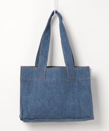【M】 DIESEL デニムトートバッグ ライトブルー ライトブルーデニムトートバッグ Lサイズ 【岡山デニム デニム