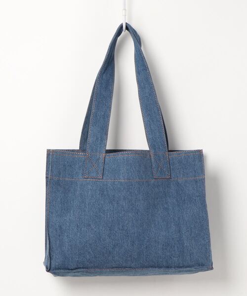 DIESELディーゼル　キャンバストートバッグ　ダークネイビー/ライトブルー imgrc0087239444.jpg