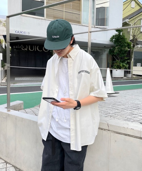 WHO'S WHO gallery（フーズフーギャラリー）の「【KOOKY'N/クーキー】チェックシャツ（シャツ/ブラウス・メンズ・ブラック/サックスブルー/グリーン/クリーム/黄緑系・FREE）」の6枚目の写真