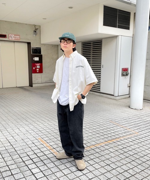 WHO'S WHO gallery（フーズフーギャラリー）の「【KOOKY'N/クーキー】チェックシャツ（シャツ/ブラウス・メンズ・ブラック/サックスブルー/グリーン/クリーム/黄緑系・FREE）」の9枚目の写真