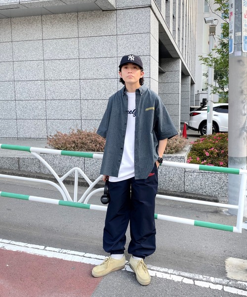 WHO'S WHO gallery（フーズフーギャラリー）の「【KOOKY'N/クーキー】チェックシャツ（シャツ/ブラウス・メンズ・ブラック/サックスブルー/グリーン/クリーム/黄緑系・FREE）」の22枚目の写真