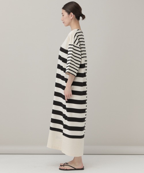 カレンソロジー ＜C.S.G＞シャイニーチェックボーダーワンピース Curensology（カレンソロジー）の「＜C.S.G＞シャイニーチェック