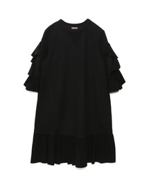 SueUNDERCOVER スーアンダーカバー ワンピース 黒 0393525E0007 SueUNDERCOVER（スーアンダーカバー）ワンピース 黒 サイズ:1(S