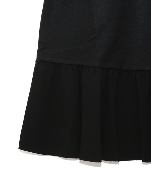 SueUNDERCOVER(スーアンダーカバー)の「SU2A1803(ワンピース・レディース・ブラック/ボルドー/オフホワイト・2/1)」の8枚目の写真