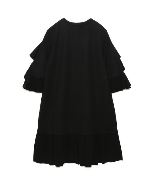 SueUNDERCOVER(スーアンダーカバー)の「SU2A1803(ワンピース・レディース・ブラック/ボルドー/オフホワイト・2/1)」の5枚目の写真