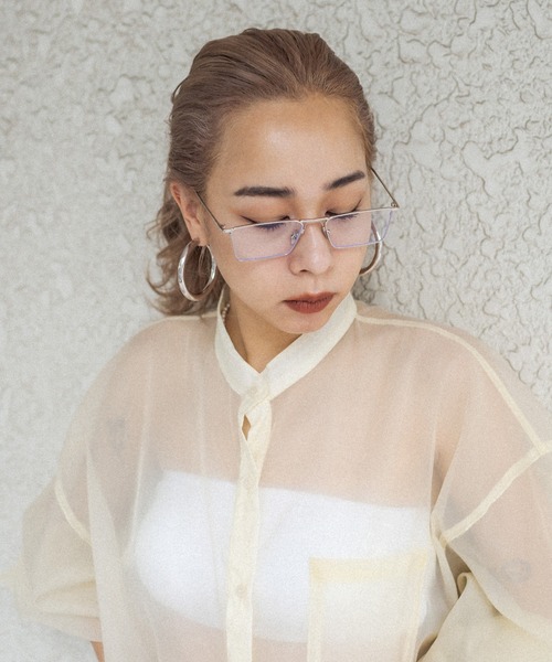 RASVOA（ラスボア）の「ＢＡＤメガネ（サングラス・レディース・ブラウン/ブルー/クリア・FREE）」の19枚目の写真