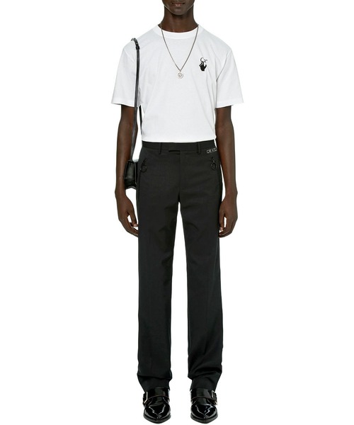 off white(オフホワイト)の「OFF WHITE (オフ ホワイト) MARKER スリムクルーネック 半袖Tシャツ(Tシャツ/カットソー・メンズ・ホワイト系その他/ブラック系その他・M/L/XL/XXL)」の12枚目の写真