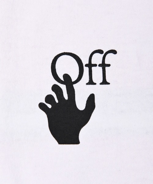 off white(オフホワイト)の「OFF WHITE (オフ ホワイト) MARKER スリムクルーネック 半袖Tシャツ(Tシャツ/カットソー・メンズ・ホワイト系その他/ブラック系その他・M/L/XL/XXL)」の15枚目の写真