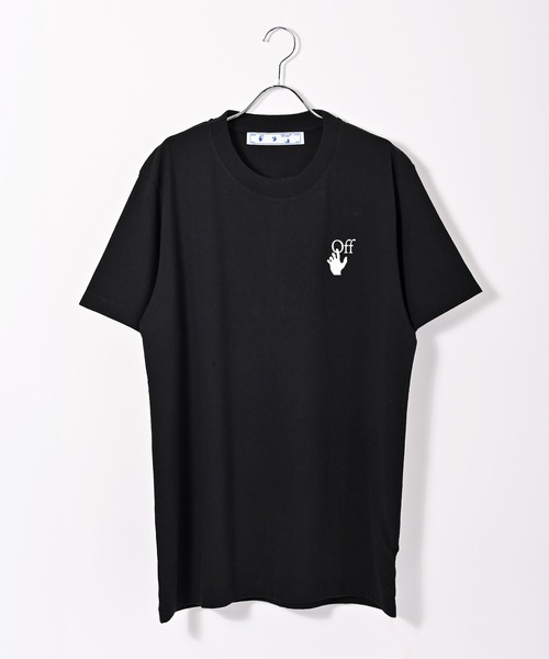 off white(オフホワイト)の「OFF WHITE (オフ ホワイト) MARKER スリムクルーネック 半袖Tシャツ(Tシャツ/カットソー・メンズ・ホワイト系その他/ブラック系その他・M/L/XL/XXL)」の10枚目の写真