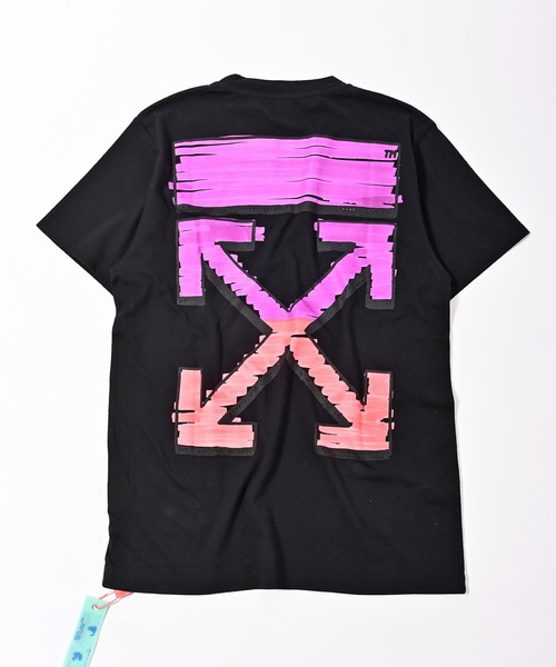 off white(オフホワイト)の「OFF WHITE (オフ ホワイト) MARKER スリムクルーネック 半袖Tシャツ(Tシャツ/カットソー・メンズ・ホワイト系その他/ブラック系その他・M/L/XL/XXL)」の7枚目の写真