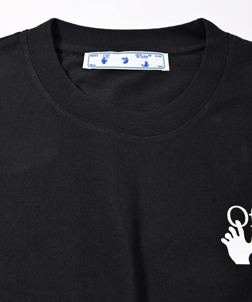 off white(オフホワイト)の「OFF WHITE (オフ ホワイト) MARKER スリムクルーネック 半袖Tシャツ(Tシャツ/カットソー・メンズ・ホワイト系その他/ブラック系その他・M/L/XL/XXL)」の19枚目の写真