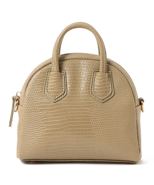 B:MING by BEAMS（ビーミングバイビームス）の「B:MING by BEAMS / ミニボストン ショルダーバッグ 21AW（ハンドバッグ・レディース・グリーン系その他/ベージュ/ブラウン・ONE SIZE）」の5枚目の写真