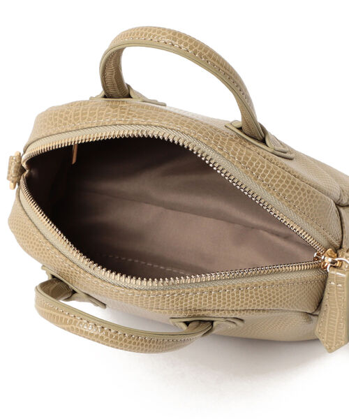 B:MING by BEAMS（ビーミングバイビームス）の「B:MING by BEAMS / ミニボストン ショルダーバッグ 21AW（ハンドバッグ・レディース・グリーン系その他/ベージュ/ブラウン・ONE SIZE）」の10枚目の写真