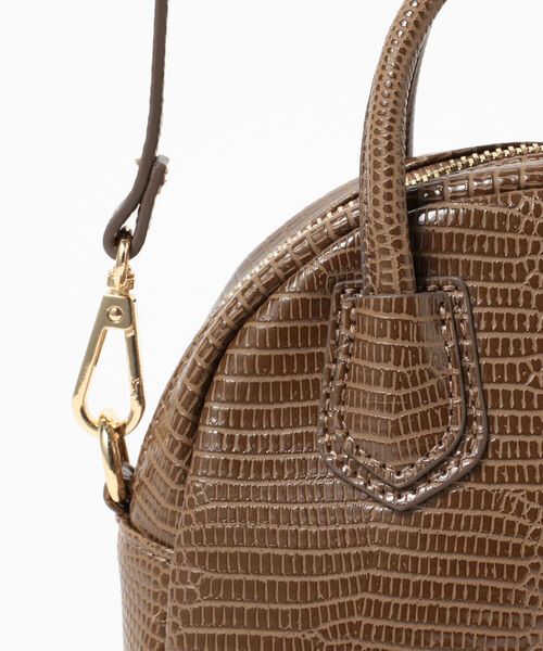 B:MING by BEAMS（ビーミングバイビームス）の「B:MING by BEAMS / ミニボストン ショルダーバッグ 21AW（ハンドバッグ・レディース・グリーン系その他/ベージュ/ブラウン・ONE SIZE）」の21枚目の写真