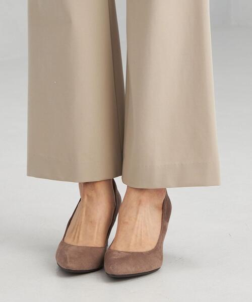 green label relaxing（グリーンレーベルリラクシング）の「フレックス ムーブ フレア パンツ -ウォッシャブル- -ストレッチ-（その他パンツ・レディース・ネイビー/ブラウン/ナチュラル・44/46/40/38/42/36/34）」の7枚目の写真