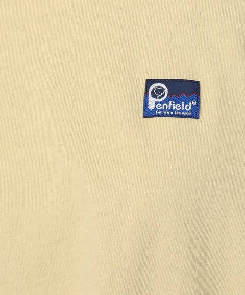 PENFIELD USA（ペンフィールドユーエスエー）の「◆【PENFIELD/ペンフィールド】モックフレンチプルオーバー（Tシャツ/カットソー・レディース・オフホワイト/ライトベージュ・12）」の4枚目の写真