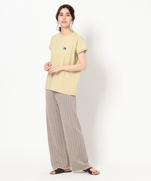 PENFIELD USA（ペンフィールドユーエスエー）の「◆【PENFIELD/ペンフィールド】モックフレンチプルオーバー（Tシャツ/カットソー・レディース・オフホワイト/ライトベージュ・12）」の7枚目の写真