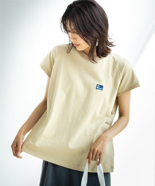 PENFIELD USA（ペンフィールドユーエスエー）の「◆【PENFIELD/ペンフィールド】モックフレンチプルオーバー（Tシャツ/カットソー・レディース・オフホワイト/ライトベージュ・12）」の8枚目の写真