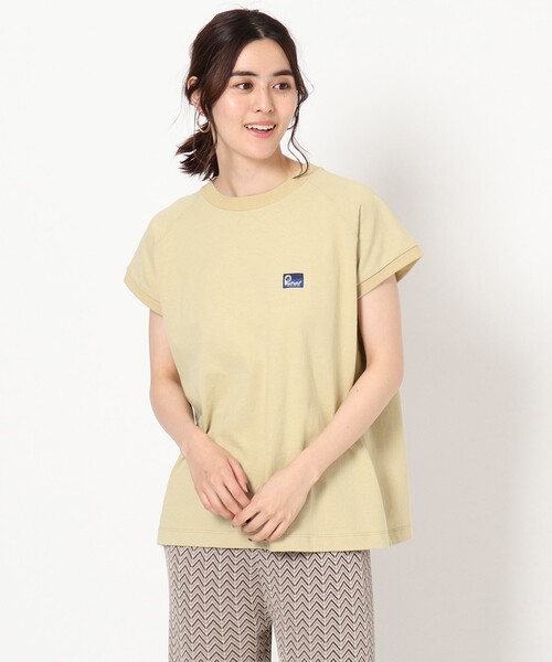 PENFIELD USA（ペンフィールドユーエスエー）の「◆【PENFIELD/ペンフィールド】モックフレンチプルオーバー（Tシャツ/カットソー・レディース・オフホワイト/ライトベージュ・12）」の9枚目の写真