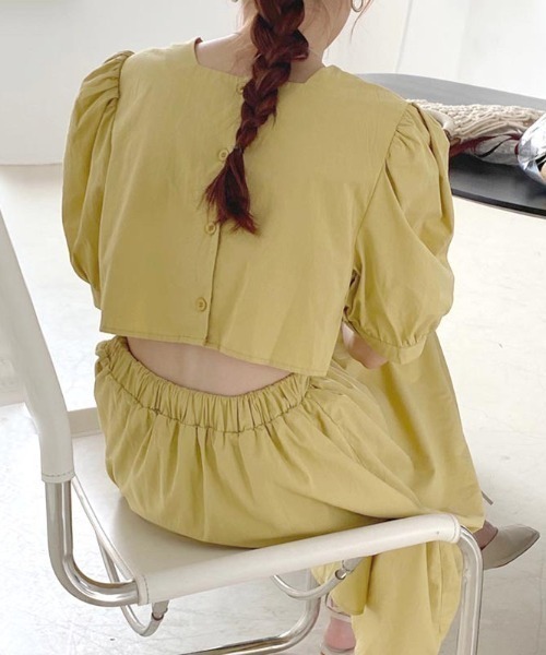 LAC-VERT（ラック・ヴェール）の「コットンロングワンピース（ワンピース・レディース・ホワイト/ブラック/カーキ・FREE）」の5枚目の写真